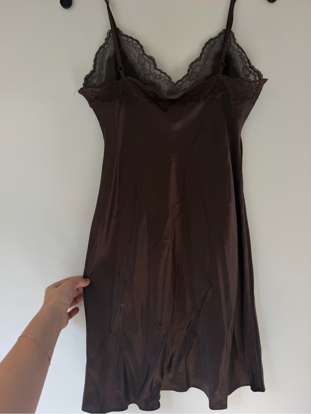 Reformation Marina Dress, size S, cocoa bean - Picture 3 of 4